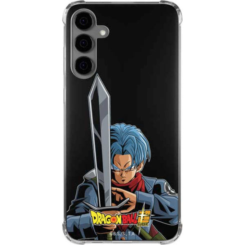 Dragon Ball Super Trunks Portrait Galaxy S24 Plus Clear Case